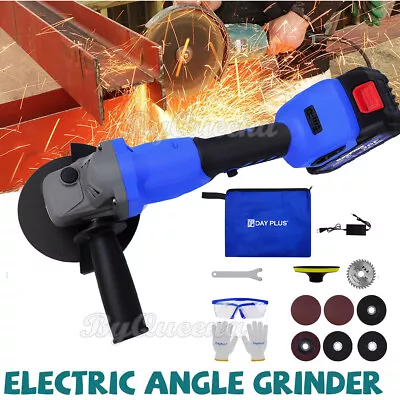  4.5 In 21V Brushless Cordless Angle Grinder Variable Speed Cutting Off+Battery • $49.40