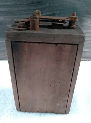 Antique Ford Model A/T Wood Box Ignition Coil Restore Or Decor Parts Dovetailed  • $18.99