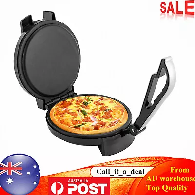 Round Electric Purpose Tortilla Maker Roti Chapati Flat Bread Pizza Machine • $80