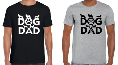 £8.99 • Buy DOG DAD T SHIRT Gift Puppy ,PUG,  COLLIE,JACK RUSSELL ETC SIZE SMALL TO 2XL