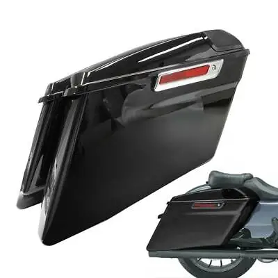 $273 • Buy 4  CVO Stretched Extended Hard Saddlebags For Harley Touring Street Glide 14-20