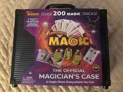 Fantasma Toys The Official Magician's Case 200 Tricks Magic Set Free Shipping • $30