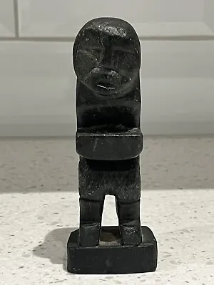 Greenlandic Inuit Art Sculpture - A Rare Piece By Andreas Kristoffersen (signed) • £169