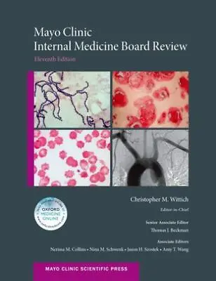 Mayo Clinic Internal Medicine Board Review (Mayo Clinic Scientific Press)  978 • $13