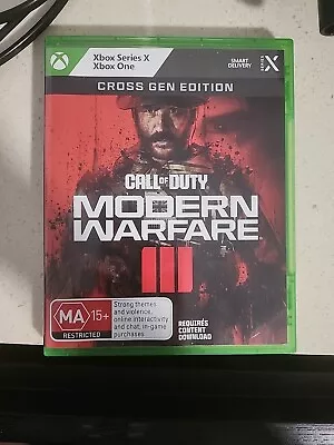 Call Of Duty - Modern Warfare III Cross-Gen Edition - Xbox Series X Xbox One • $65