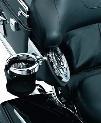 $94.49 • Buy Kuryakyn Passenger Arm Rest Drink Holder Tour Pak Pack Harley Touring Bagger 14+