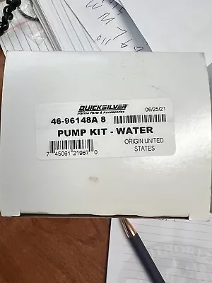 Mercury QuickSilver 96148A8 WATER PUMP KIT • $45.49