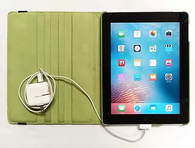 Apple IPad 2 64GB Wi-Fi + Cellular (Verizon) 9.7in Bundle With Charger & Case • $32.99
