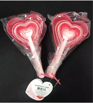  Target Bullseye Playground Valentine's Heart Measuring Spoons & Cups • $5