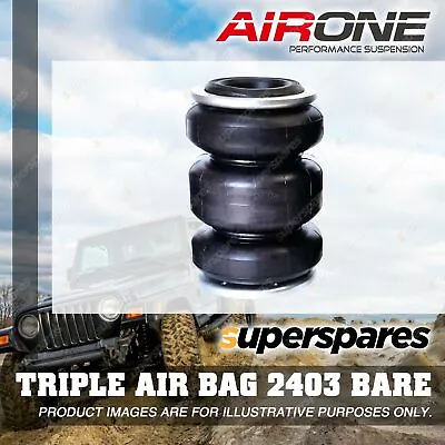 1 X Brand New Airone Suspension Load Assist Triple Air Bag 2403 Bare • $151.95