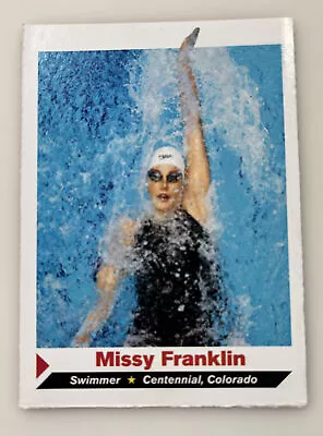 Missy Franklin ROOKIE USA Sports Illustrated For Kids SI Swimming Olympics #110 • $12.99