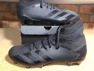 ADIDAS Predator 20.3 FG Soccer Football Boots US 9.5 EF1634 Men’s Black • $99