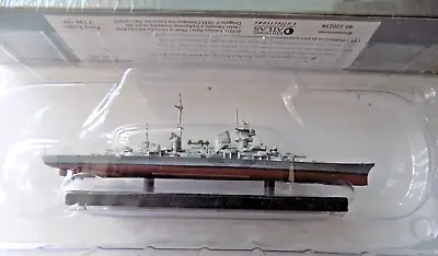 PRINCE EUGEN  BATTLE SHIP No.7 134 109 1:1250 SCALE BY DeAGOSTINI -- BOXED • £9.99