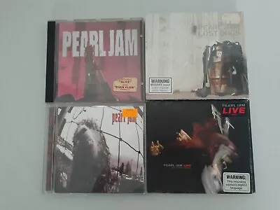 4 Pearl Jam Music CD's Bundle • $39