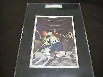 Rare 1963-64 Toronto Star Stars In Action Sgc Grade Maple Leafs George Armstrong • $12.99