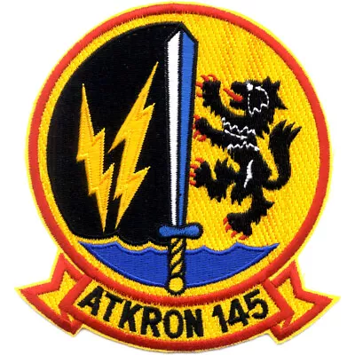 VA-145 Swordsmen Attack Squadron 145 Patch • $17.55