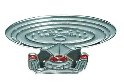 £1.99 • Buy Star Trek USS Enterprise NCC-1701D Starfleet Spaceship Metal Enamel Pin Badge