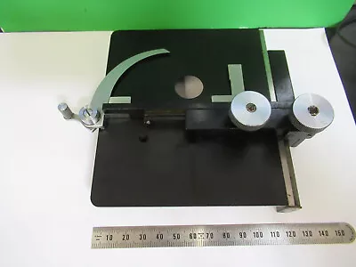 Bausch Lomb Vintage Stage Table Xy Antique Microscope Part As Pictured &q5-b-35 • $59
