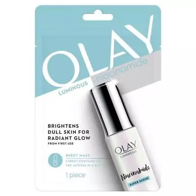 Olay Luminous Niacinamide Sheet Mask • $5.49