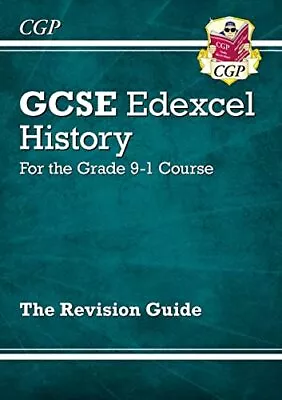 GCSE History Edexcel Revision Guide - For The Grade 9-1 Course (... By CGP Books • £3.49