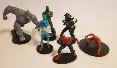 Disney Store Marvel Avengers Action Figure Lot Rhino Miles Morales Scorpion ETC • $26.68