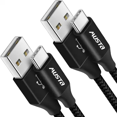 USB C Braided Charging Cable - High Speed USB A To C Data Wire | 1M 2M 3M. • £4.94