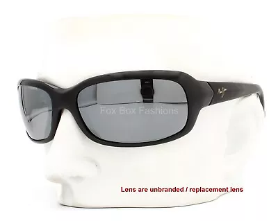 Maui Jim MJ 189-03 Lagoon Sunglasses Polished Black Gray Polarized - Please Read • $60