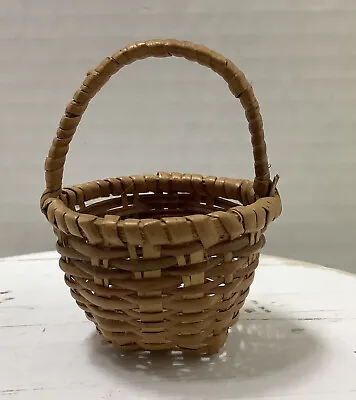Vintage Miniature Basket-doll House • $10