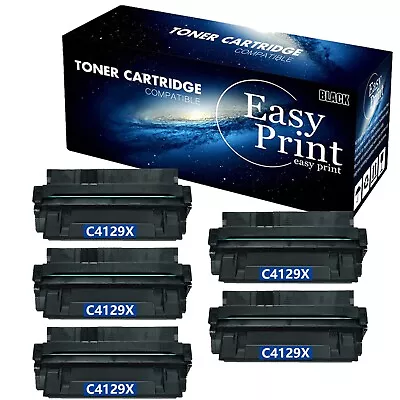 5PK HP4129X 4129X Toner Cartridge Laser Jet 5000g 5100 Printer BLACK • $139.99