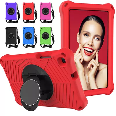 360° Rotating Stand Tablet Case For Samsung Galaxy Tab A 8.0  10.1  Strap Cover • $26.45