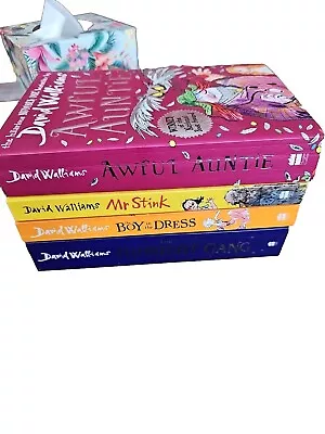 David Walliams Paper Back Bundle X4 See Pics • £4