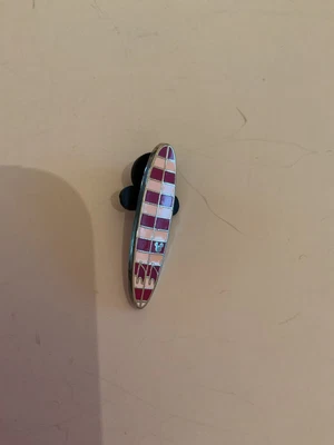 $0.99 • Buy Disney Pin 127792 Cheshire Cat Surfboard Hidden Mickey 2018