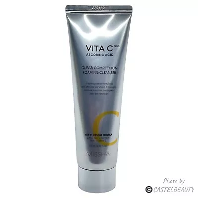 MISSHA Vita C Clear Complexion Foaming Cleanser 120ml Sealed EXP-10/25 • $11.92