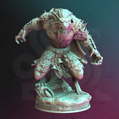 Loghain Werewolf Knight Fighter Miniature | D&D DnD |  • $8.99