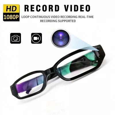 3rd Generation HD Camera Glasses 1080P Eyeglass Cam Eyewear DVR For Sport • $24.85