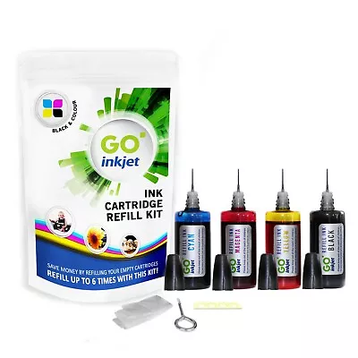 £12.95 • Buy Canon Pixma MG3150 Ink Refill Kit Black & Colour CMYK For 540 541 XL