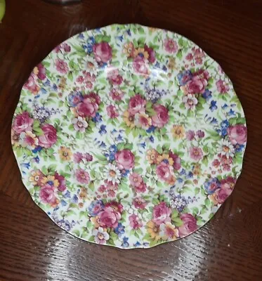 Royal Winton Grimwades Summertime Chintz Pre-1960 Desert/Salad Plate • $12.95