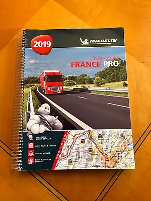 2019 Michelin  France Pro Road Atlas - Used Once. Pages Immaculate. • £0.99