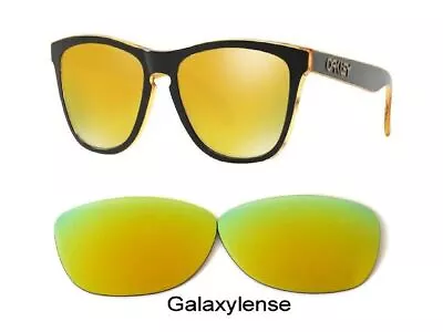 Galaxy Replacement Lenses For Oakley Frogskins Sunglasses 24K Gold Polarized • $5.37