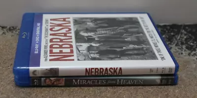 Date Night Blurays--Miracles From Heaven; Nebraska (free Shipping) • $11.11