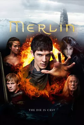 Merlin MOVIE CINEMA POSTER PRINT SIZE 60x90 Or 90x135cm • $12.77