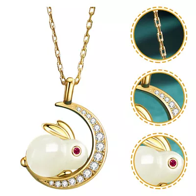 Gifts Zodiac Necklace Minimalist Jewelry Rabbit Necklace For Women • £7.99
