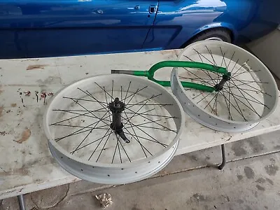 Fat Bike Wheels And Fork • $250