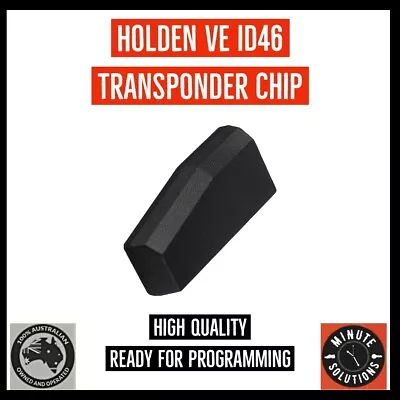 $13.09 • Buy FITS HOLDEN COMMODORE TRANSPONDER CHIP VE CAR KEY  2006 To 2013 