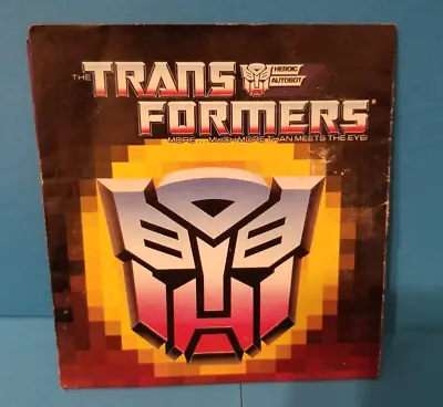 💥 1986 Transformers G1 Post Movie Head/Targetmasters Catalog Checklist 💥 • $7