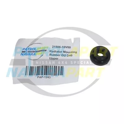 Top Radiator Mounting Rubber Suit Nissan Patrol GU (PAP-1243) • $14.50