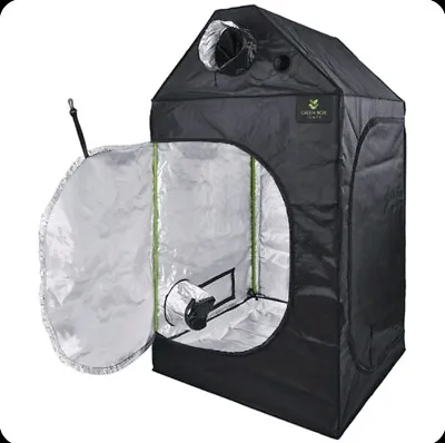 £50 • Buy Hydroponics Green Box Loft Attic Grow Tent Grow Room 120 X 120 X 180cm Cube Roof