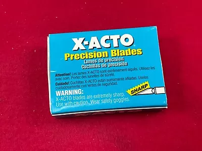 X-ACTO 617 X617 LIGHTWEIGHT CHISELING #17 KNIFE BLADES 100 REPLACEMENT Vintage • $69.95