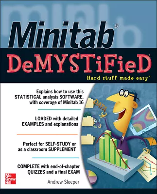 Minitab Demystified • $34.13