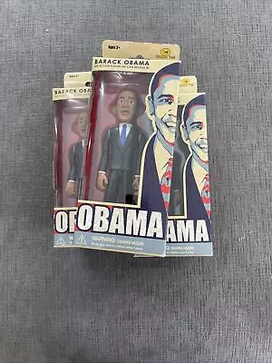 Official Jailbreak Toys Collectible Barack Obama Figure New In Box Sealed 2007 • $20